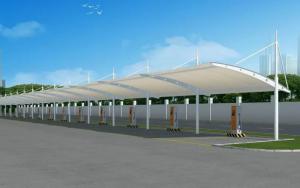 库尔勒市膜结构停车棚