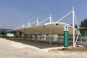 库尔勒市膜结构停车棚